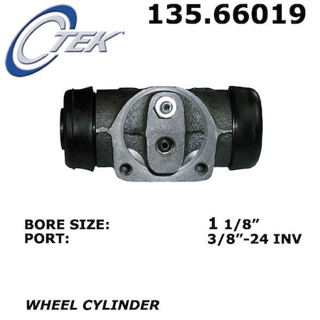 Centric Parts CTEK Wheel Cylinder, 135.66019 135.66019